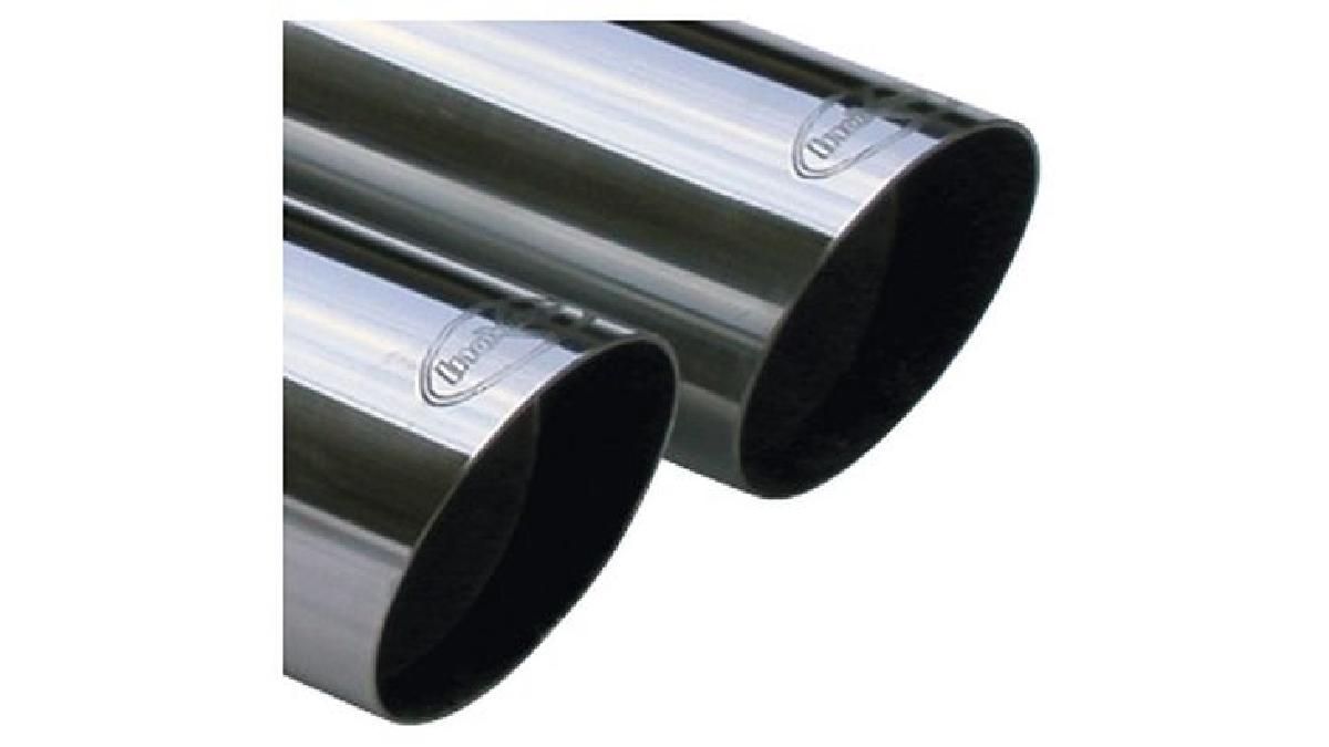 100%25+Inox+%C3%89chappement+Double+sur+mesure+pour+Audi+S6+Avant+5.2FSi+Quattro+%28435cv%29+2009-+Droite%2FGauche+2x80mm+Racing